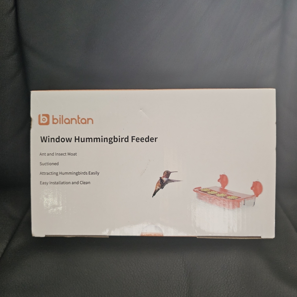 NIB❗️Bilantan Window Hummingbird Feeder